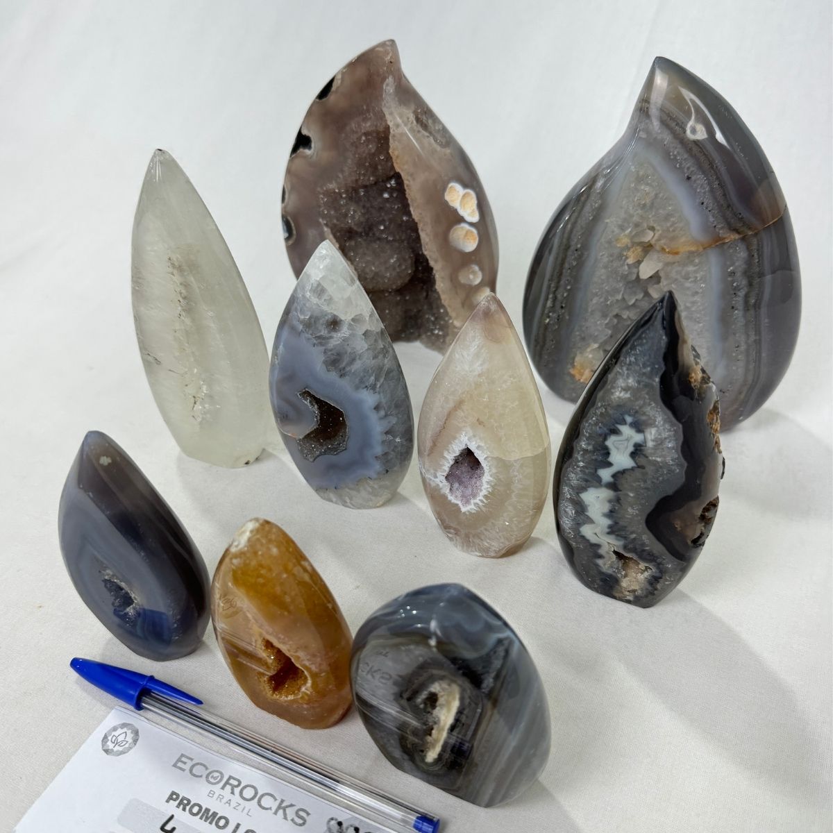 Agate Druzy Flames (8407) - 4.25 kg