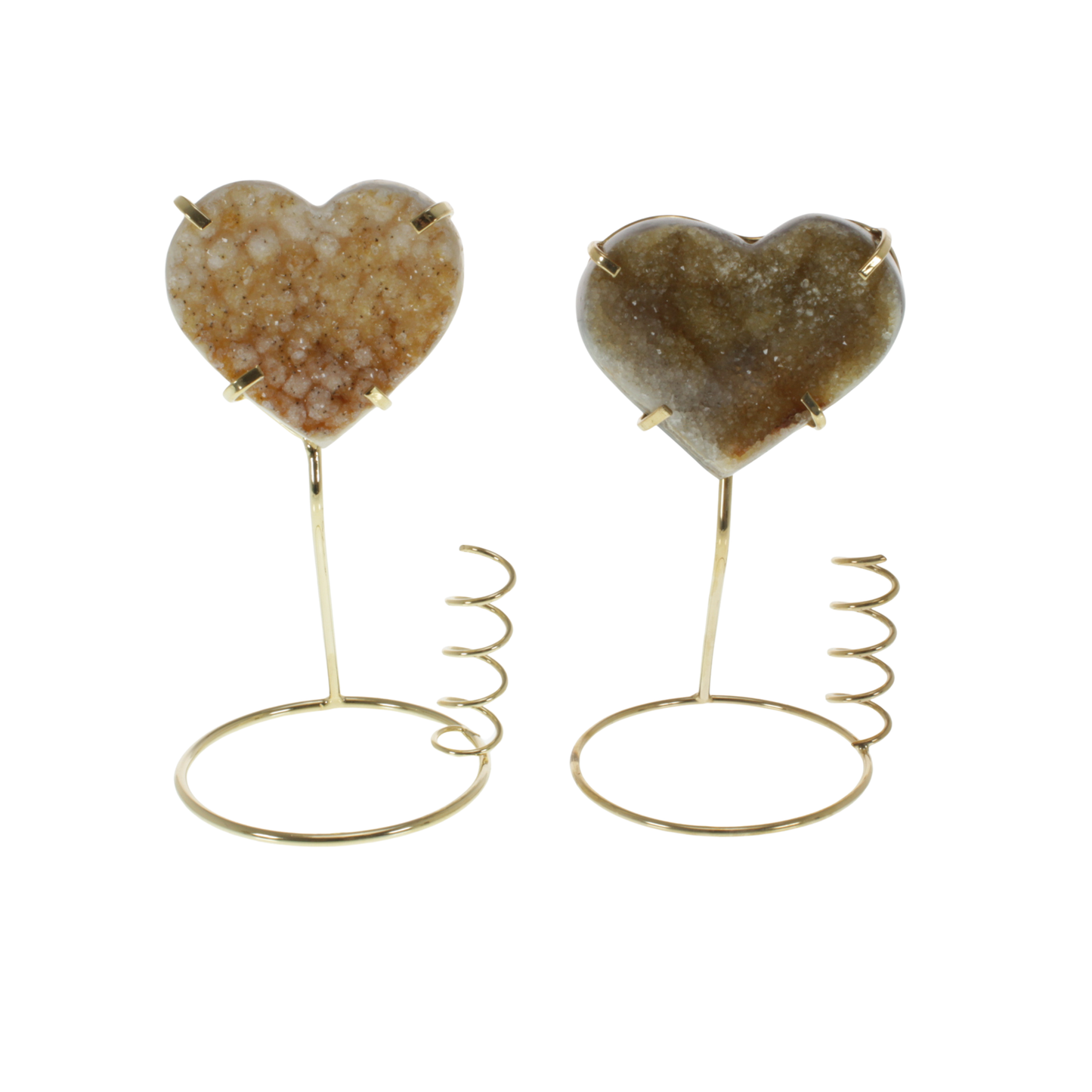 Agate Heart Pen Holder (4pcs)