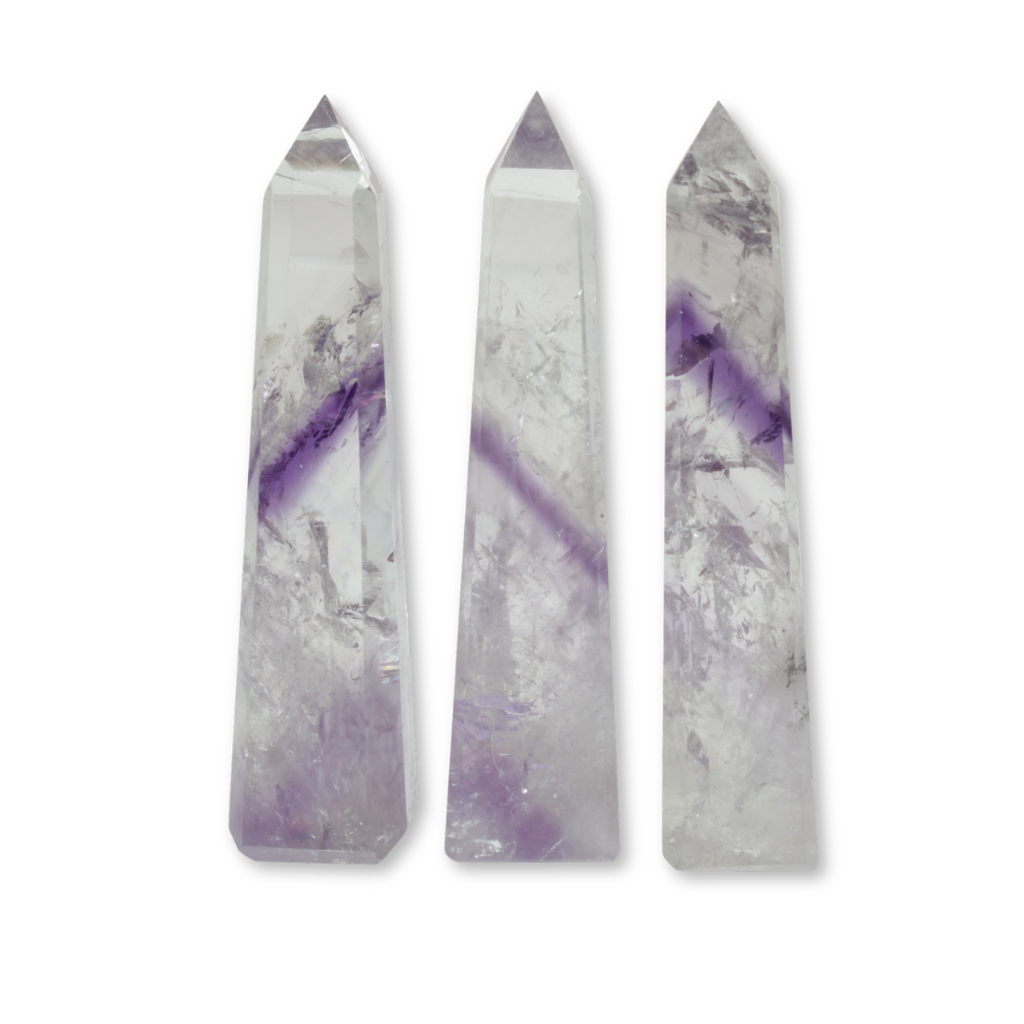 Amethyst Phantom Obelisks (1.02kg)