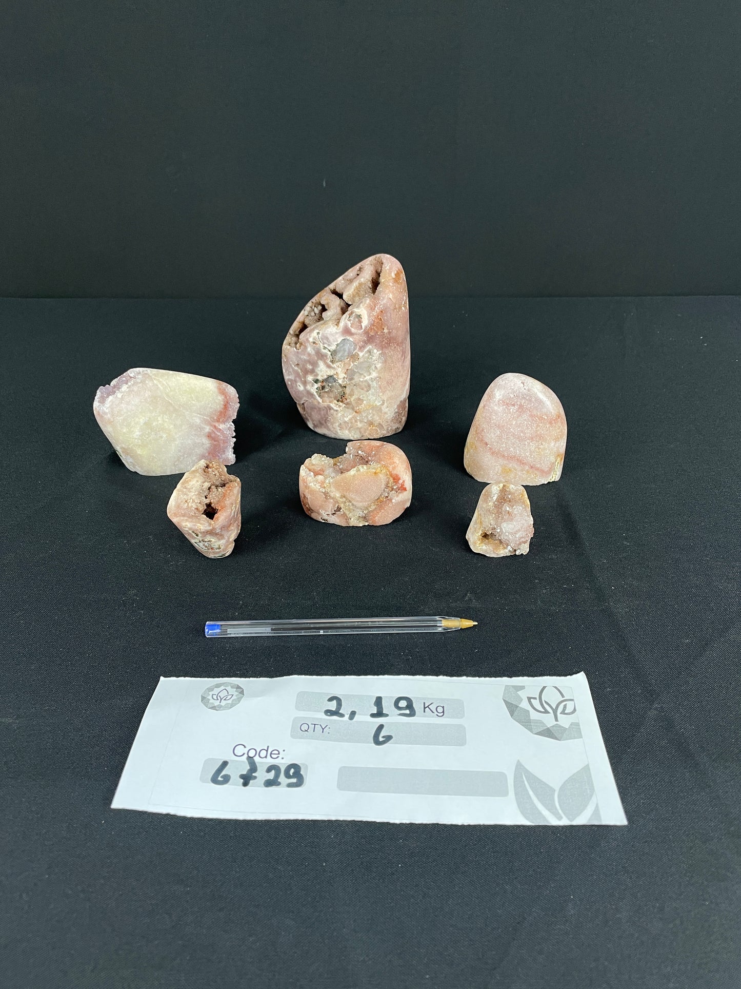 Pink Amethyst Free Forms (6429)