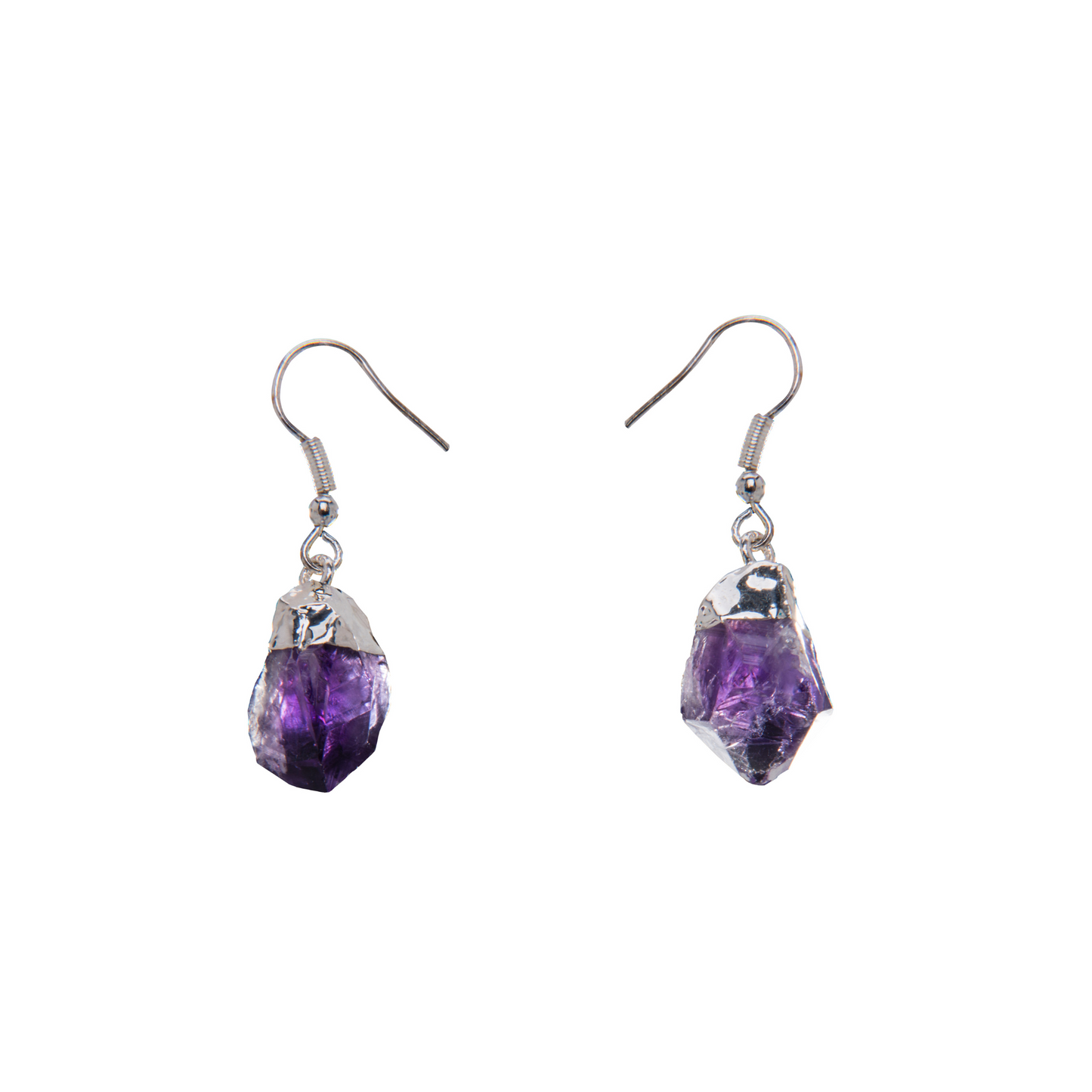 Amethyst Point Earring