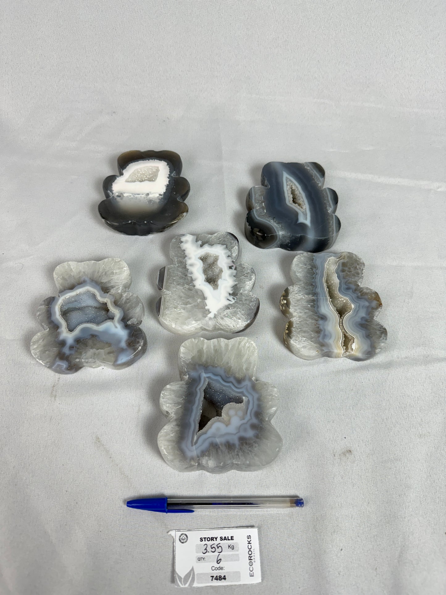 Agate Druzy Teddy Bears (7484) - 3,55 kg