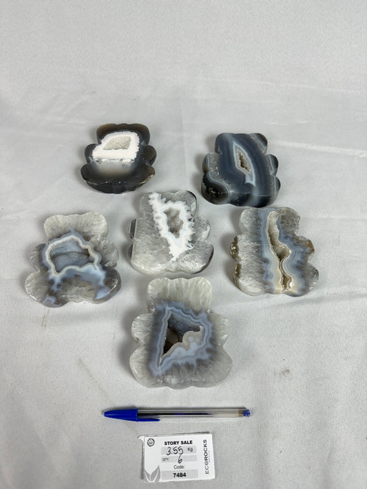 Agate Druzy Teddy Bears (7484) - 3,55 kg