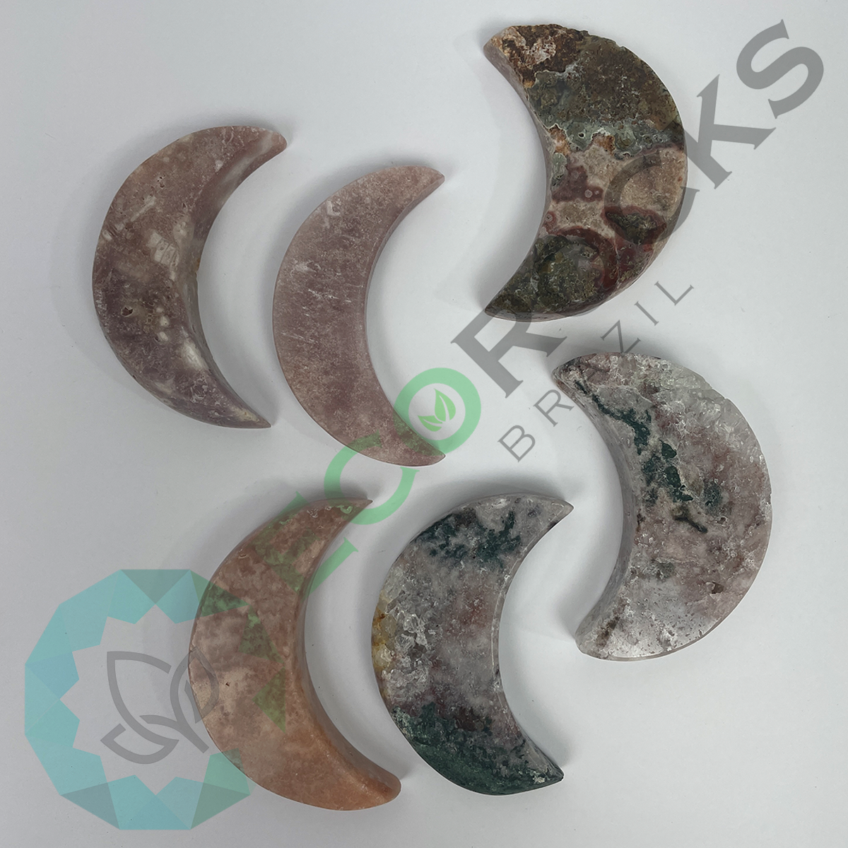 Pink Amehyst Moons (8048) - 1.6 kg