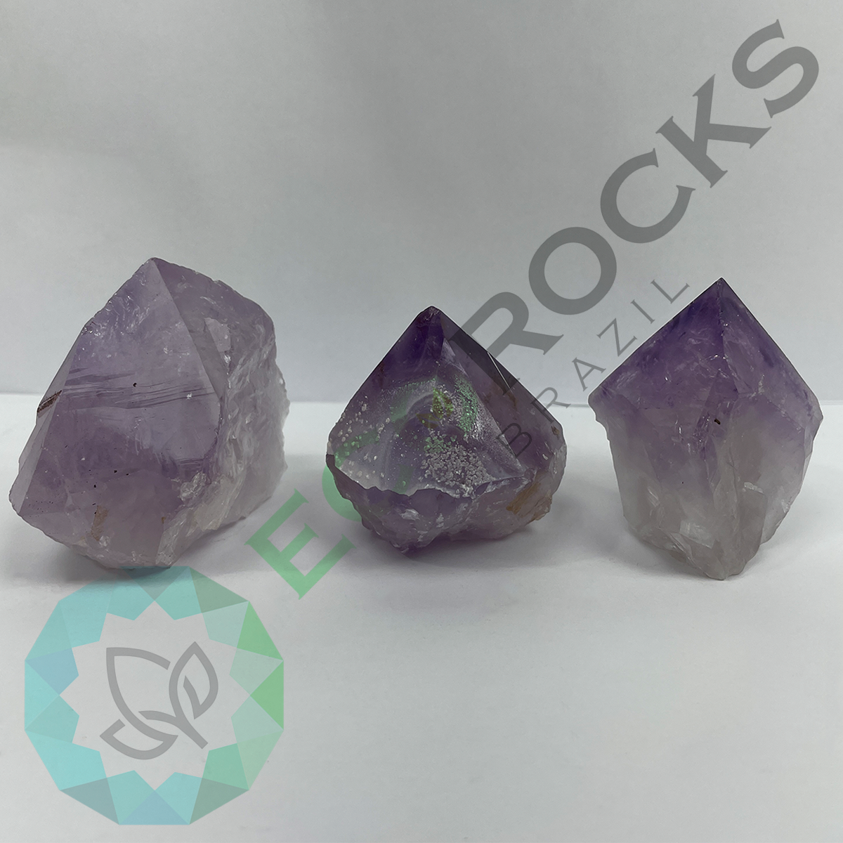Amethyst Rough Natural Points (8513) - 1.73 kg