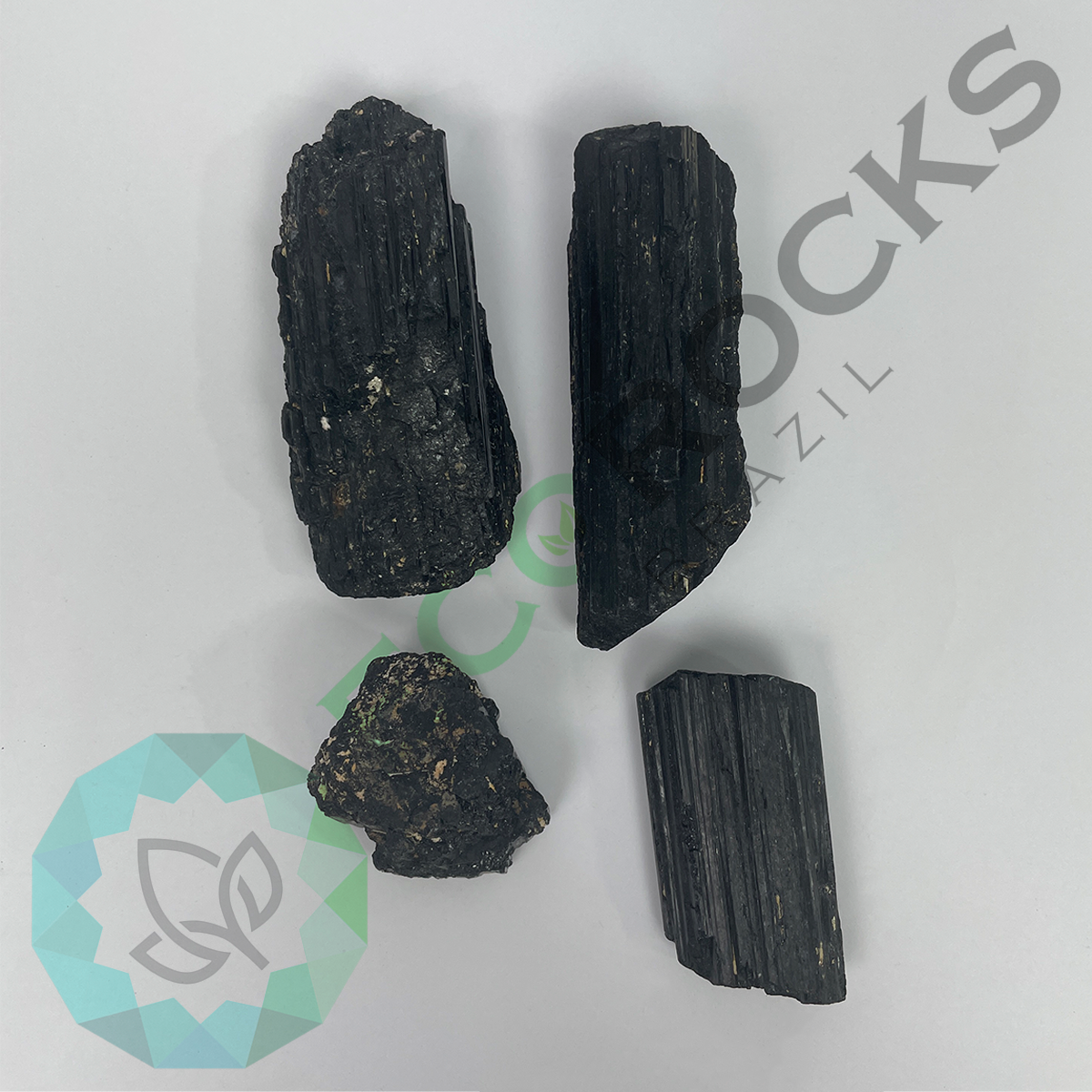 Rough Black Tourmaline (8545) - 1.3 kg