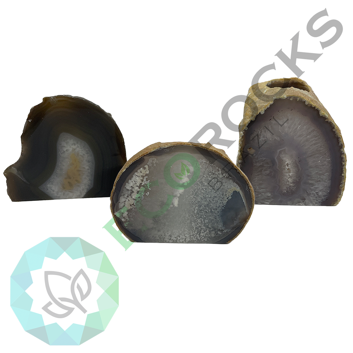 Agate Candle Holder (8551)