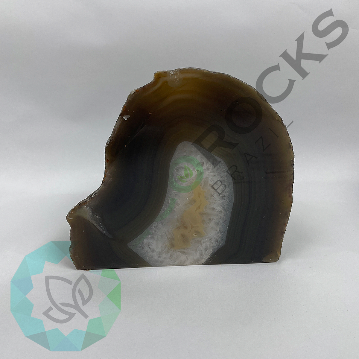 Agate Candle Holder (8551)