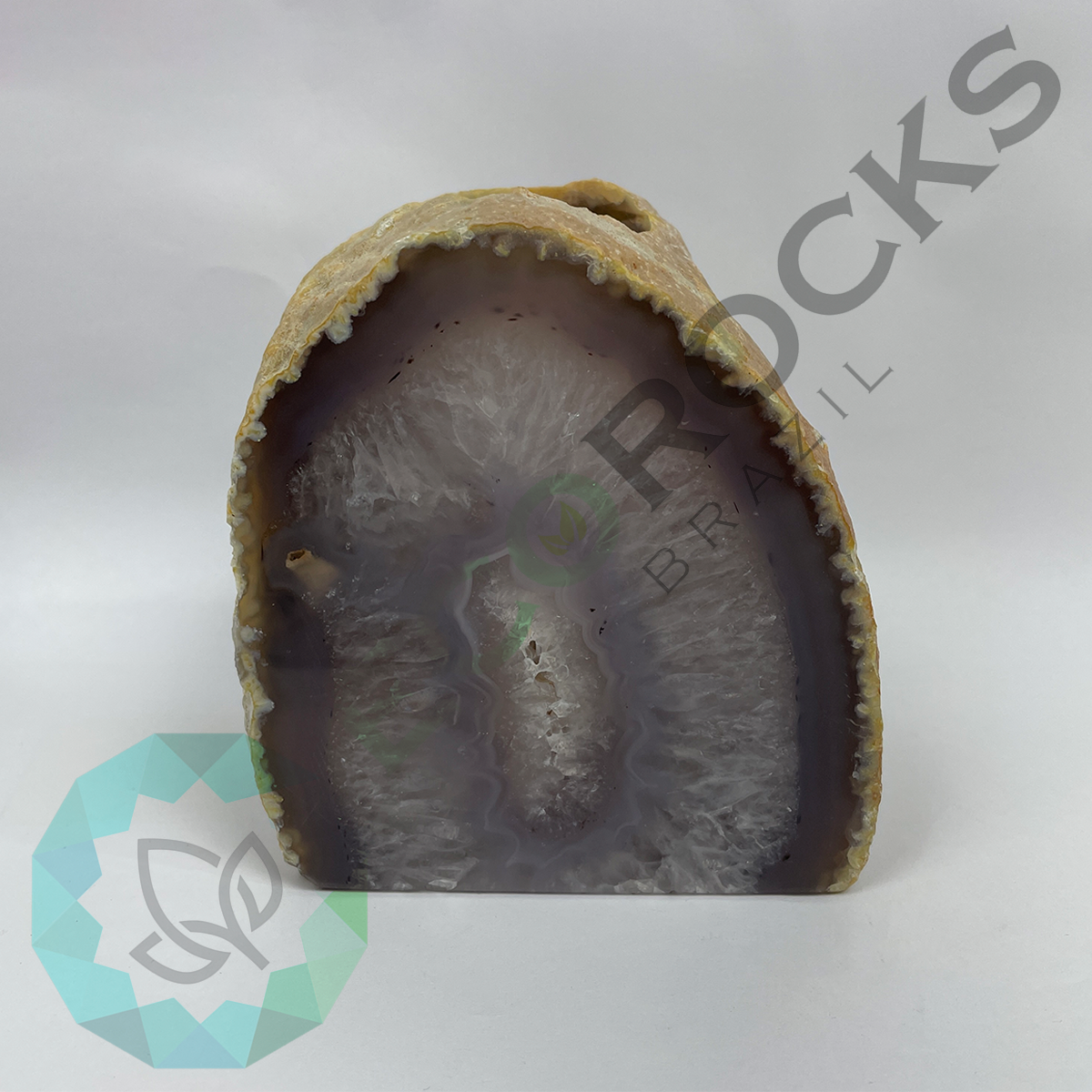 Agate Candle Holder (8551)
