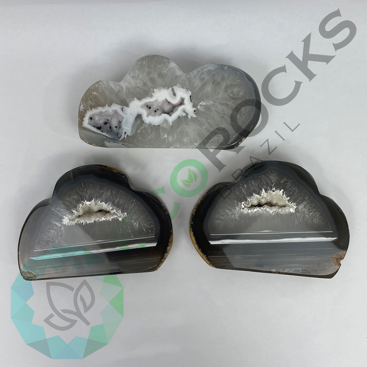 Agate Druzy Clouds (8555) - 1.6 kg