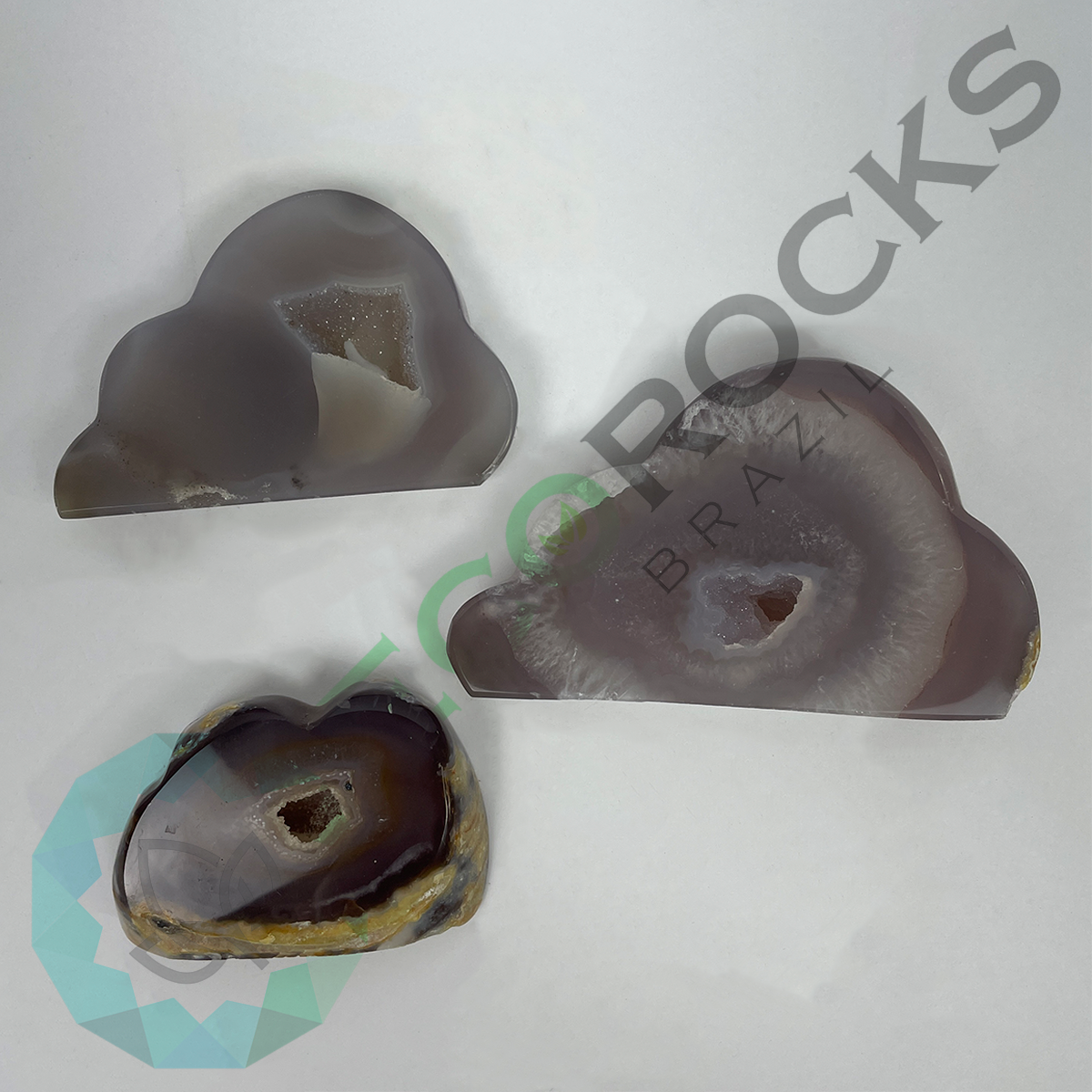 Agate Druzy Clouds (8555) - 1.6 kg