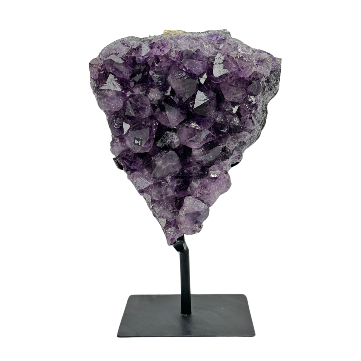 Amethyst Druzy on metal stand - Q. Special (8603)
