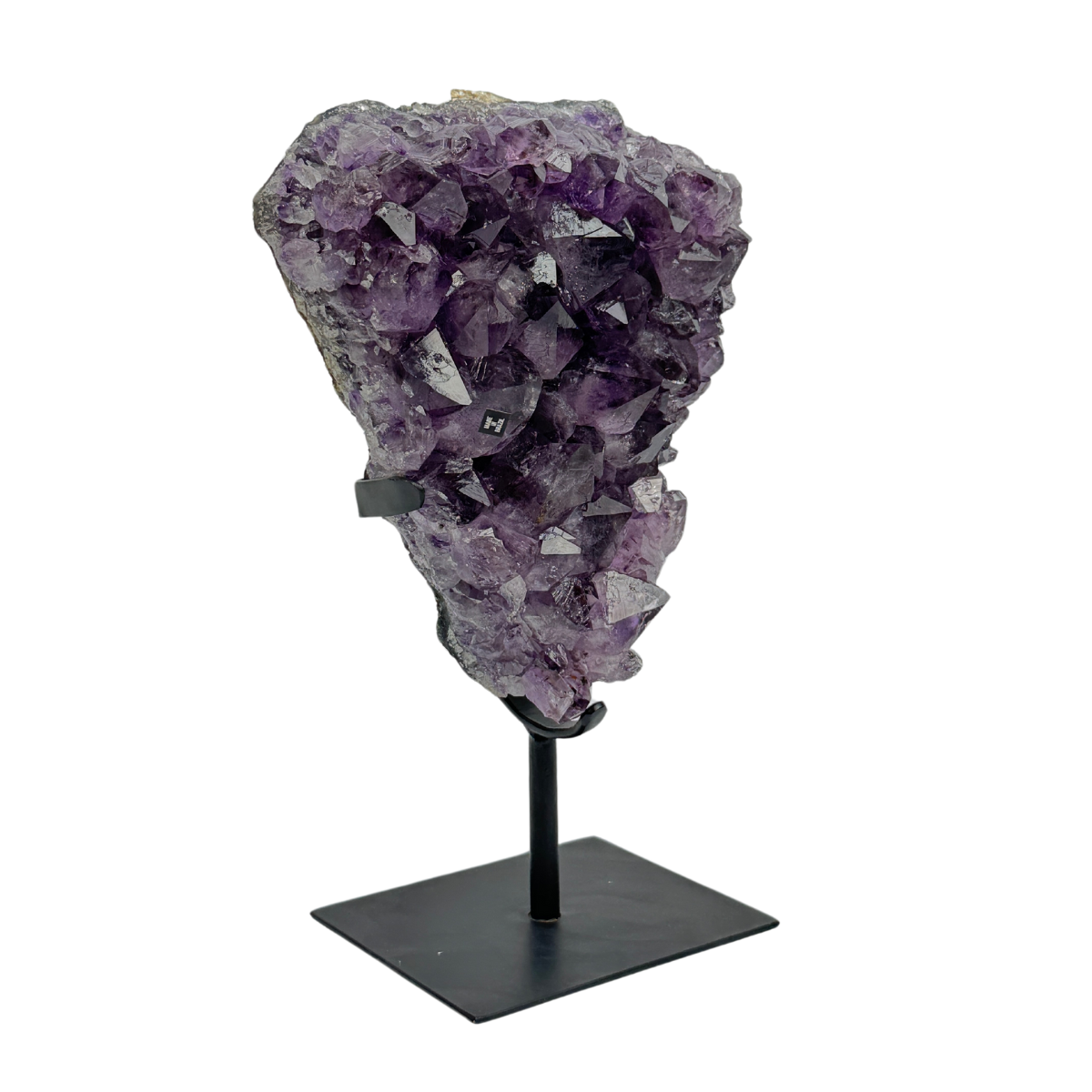 Amethyst Druzy on metal stand - Q. Special (8603)