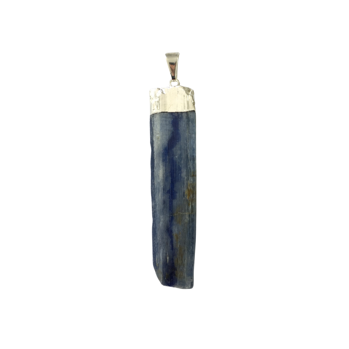 Blue Kyanite Top Plated Pendant
