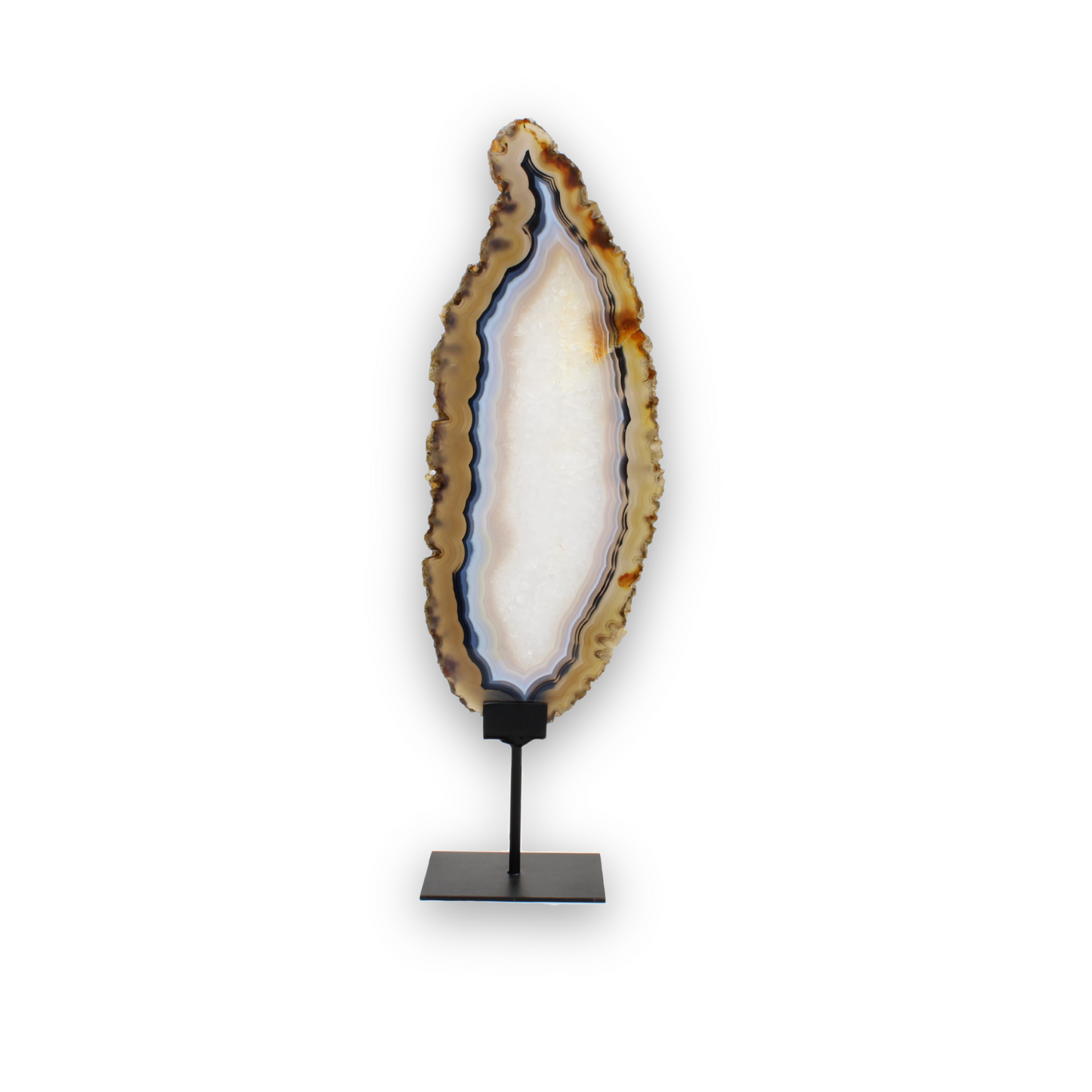 Agate Slice on stands (8861)
