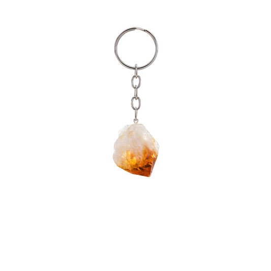 Citrine Point Keychain