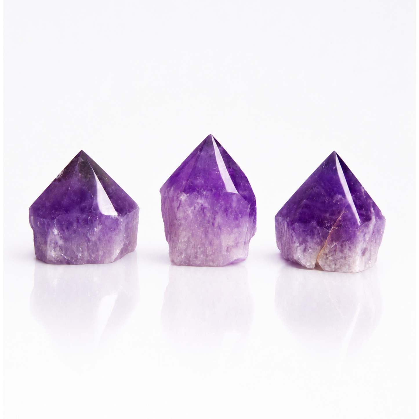 Amethyst Top Polished Points (by Kg)