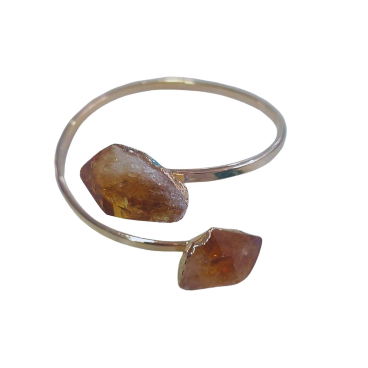 Citrine Dual Point Bracelet