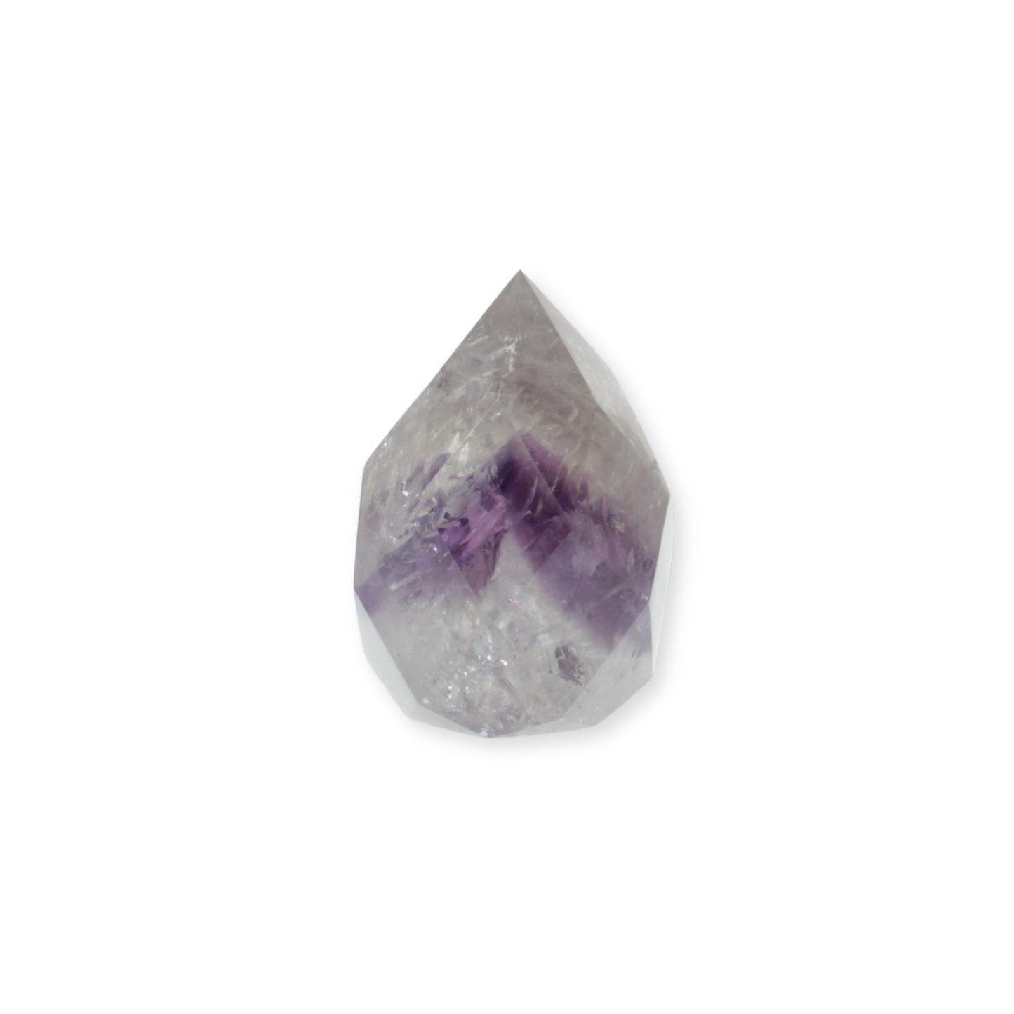 Amethyst Phantom Faceted Eggs (0,75kg)