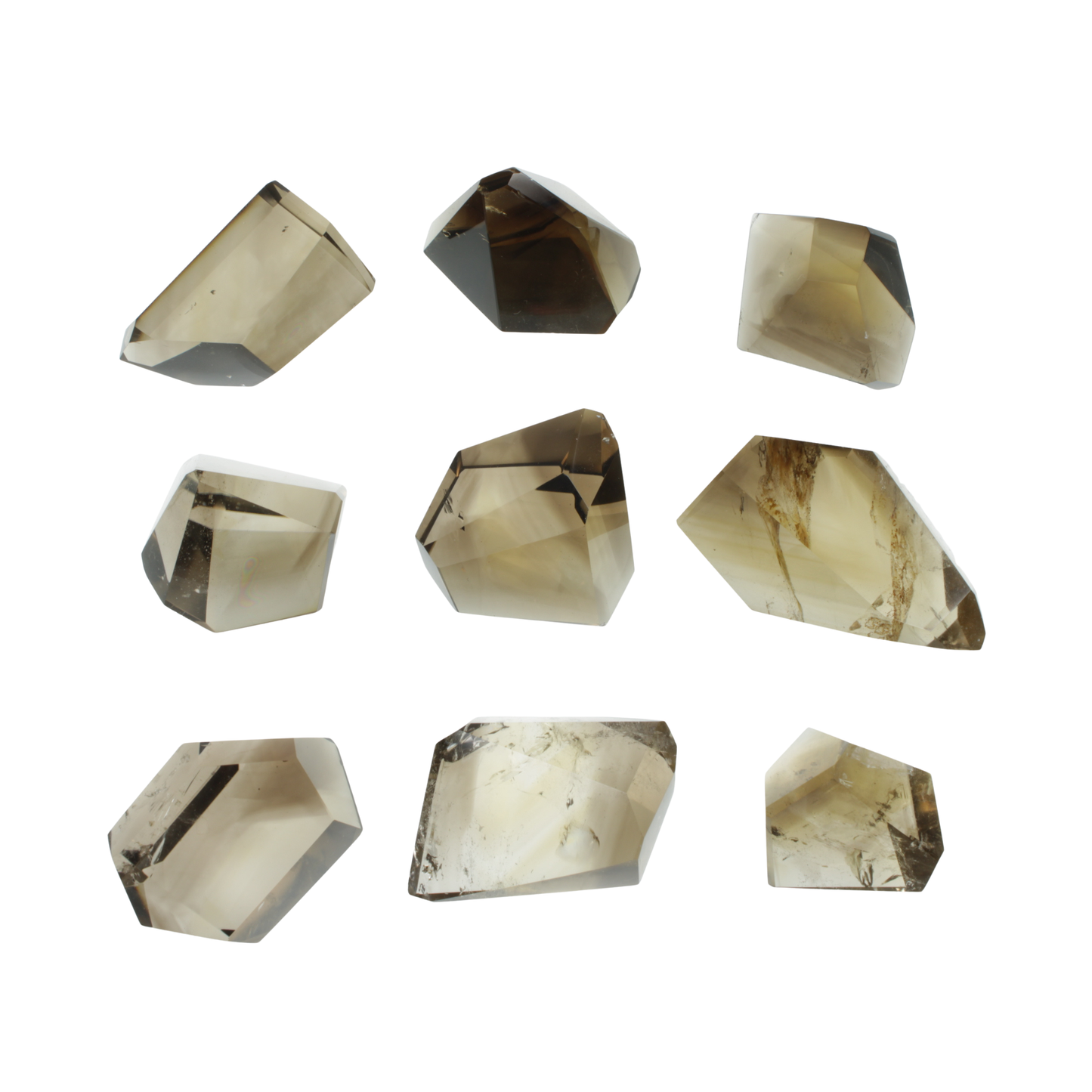 Smoky Quartz Polished Free Forms (0,76kg)