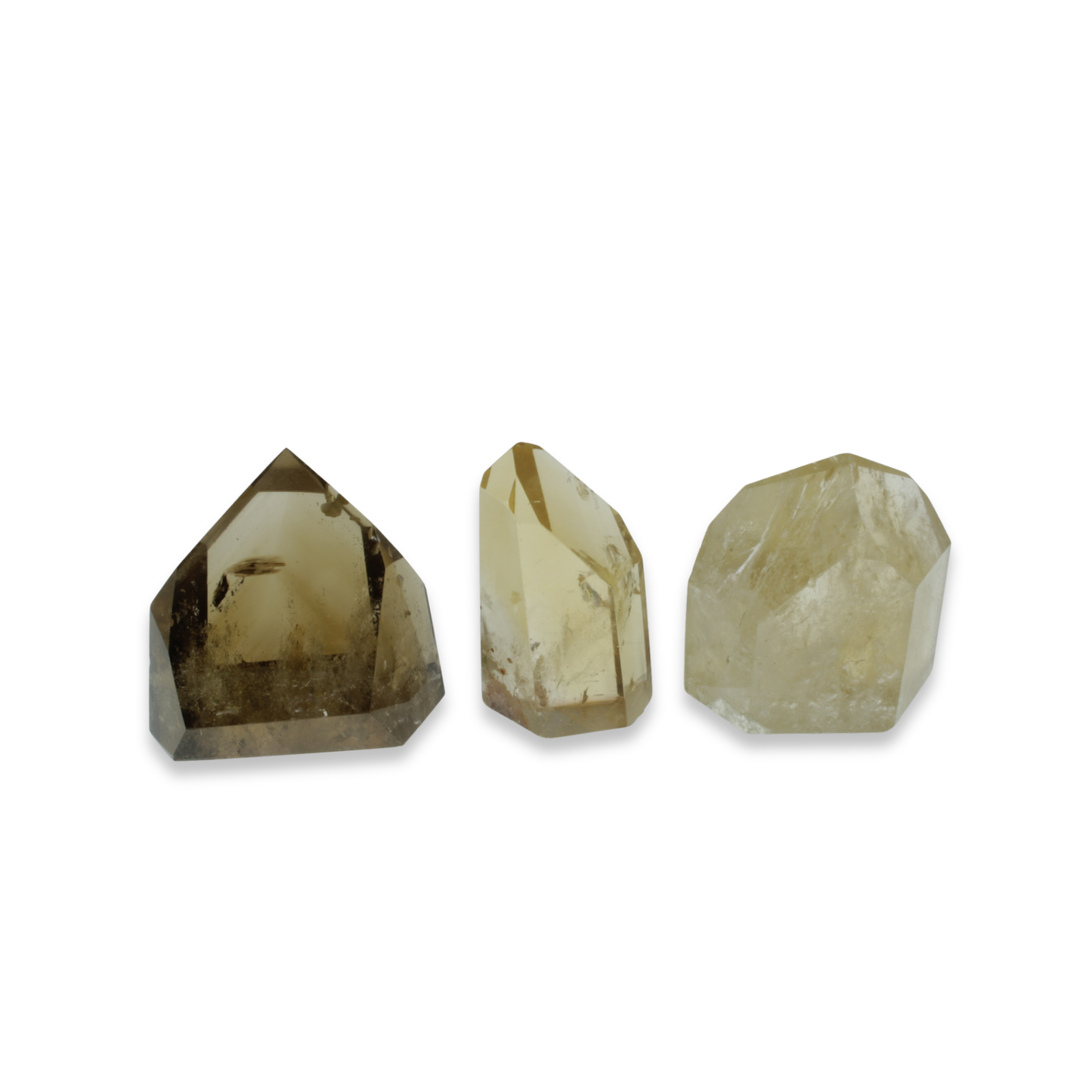 Natural Citrine Polished Points (0.6kg)