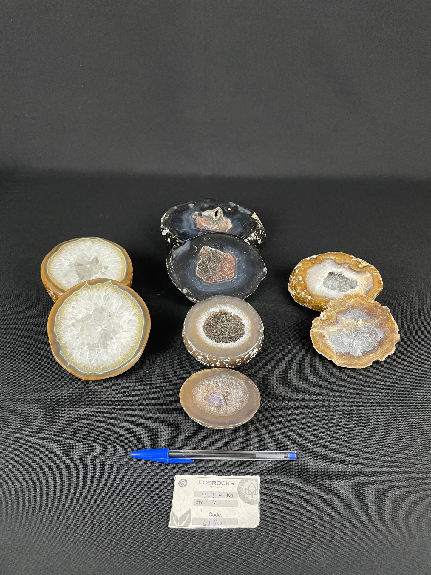 Agate Druzy Jewelry Boxes (6150)