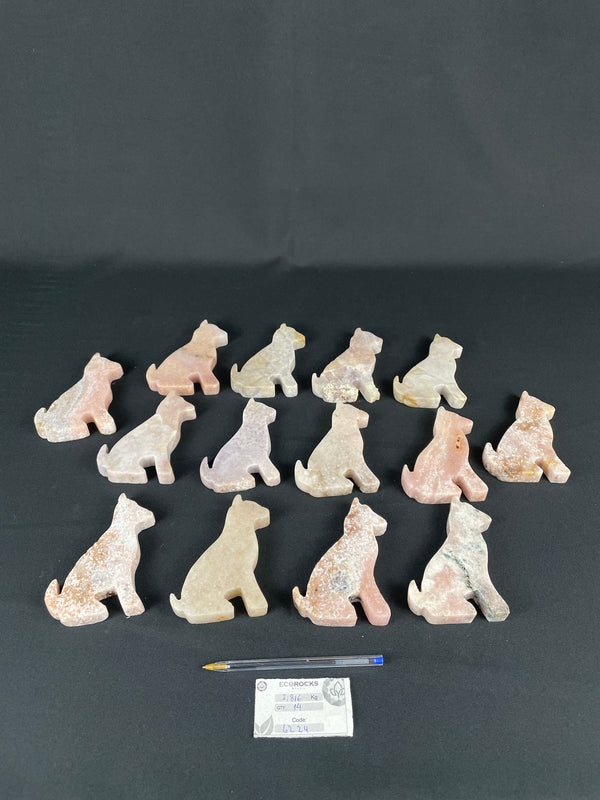 [PROMO LOT] Pink Amethyst Dogs (6224) - 2,816 kg
