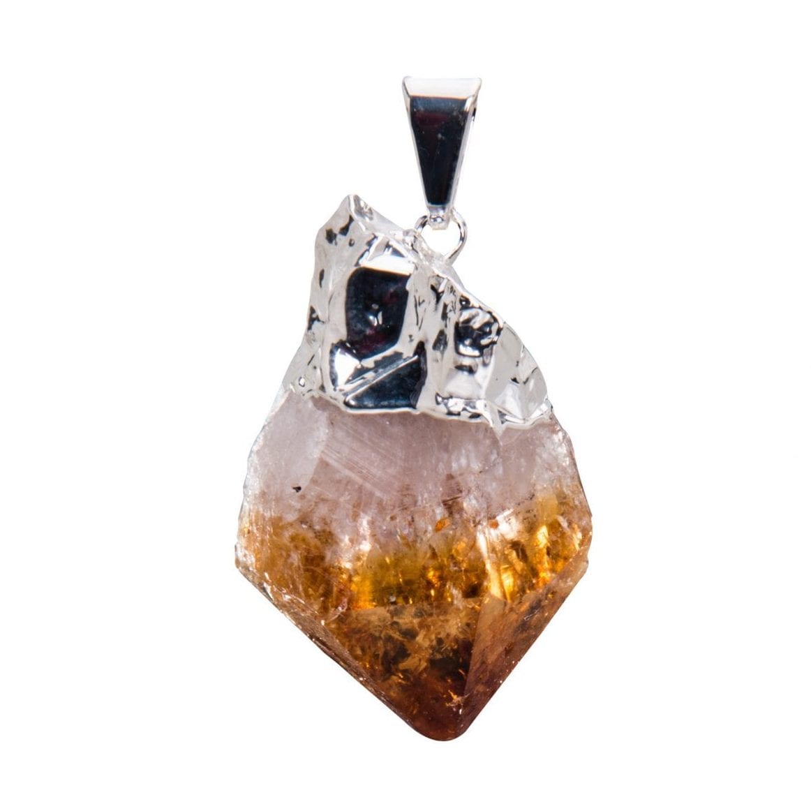 Citrine Point Pendant