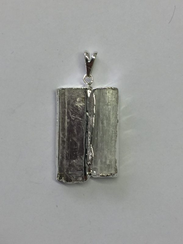 DOUBLE STONE PENDANT