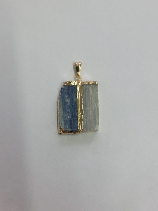 DOUBLE STONE PENDANT