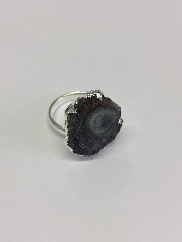 CHALCEDONY RING – ADJUSTABLE BASE