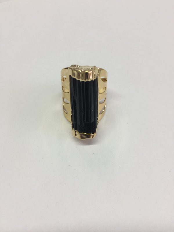 CUFF RING PLATED EDGES