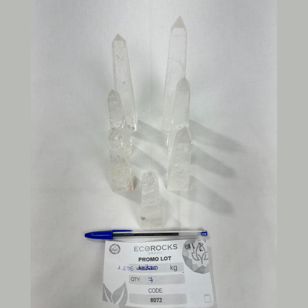 Clear Quartz Obelisk (8072) - 1.29kg