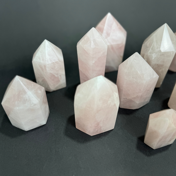 Rose Quartz Polished Points (8057) - 4.2kg