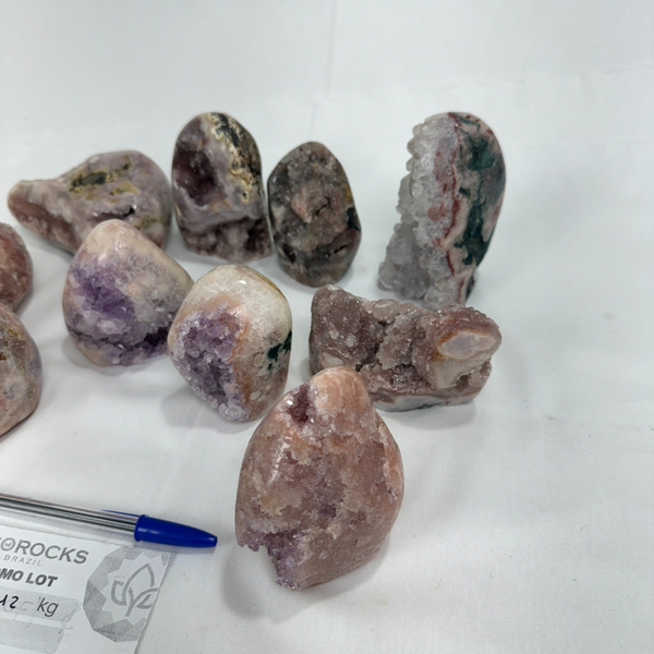 Pink Amethyst Polished Free Forms (7551) - 4.31kg