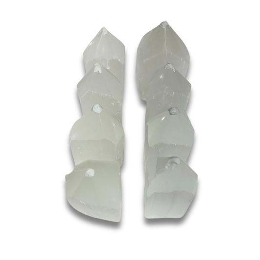 Selenite Top Polished Points (7411) - 3.62kg