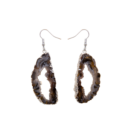 GEODE SLICE EARRING