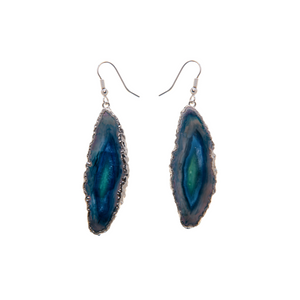 AGATE SLICE EARRING