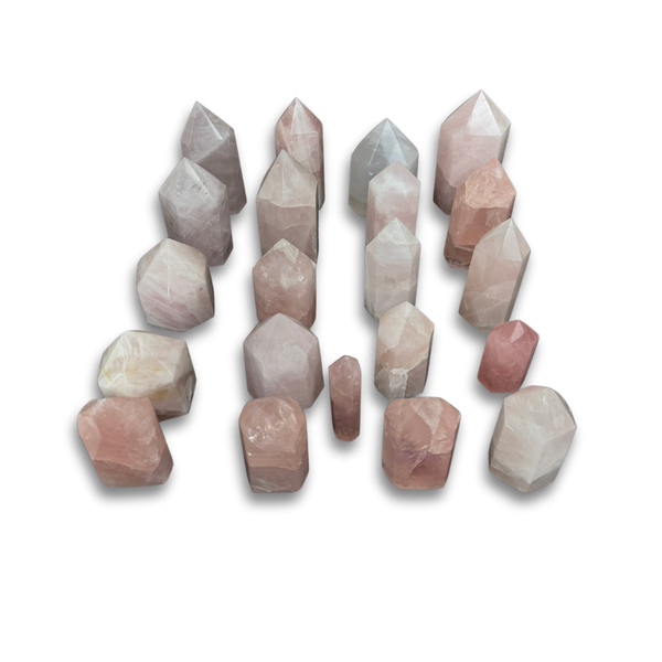 Rose Quartz Polished Points (7735) - 5.3kg