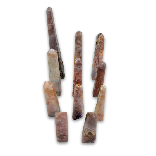 Pink Amethyst Obelisks (8428) - 1.96kg