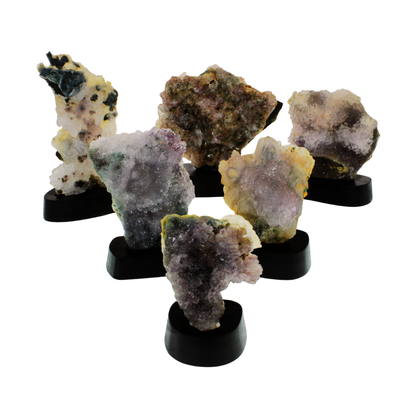 Amethyst Flower on Wooden Base (2.37kg)