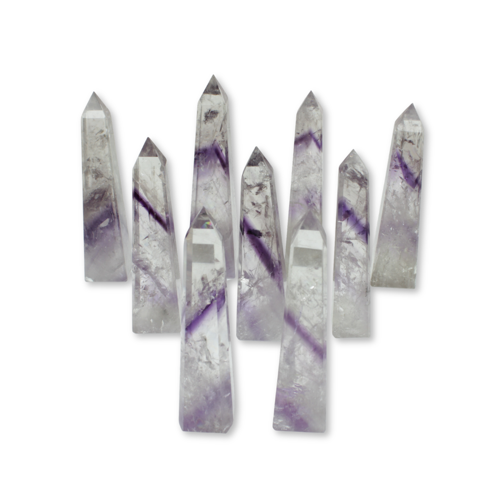 Amethyst Phantom Obelisks (1.02kg)
