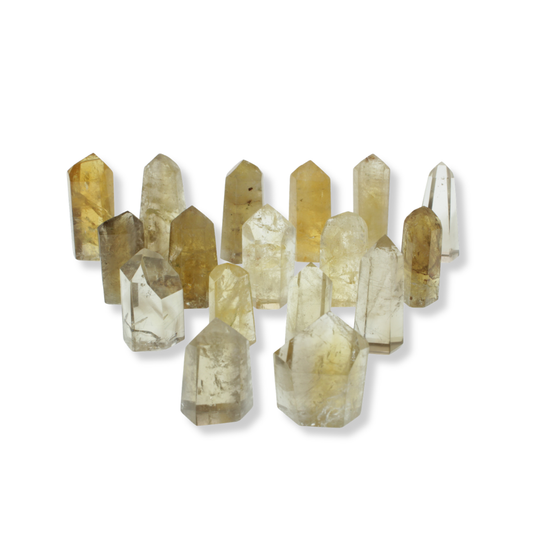 Natural Citrine Polished Points (0.43kg)