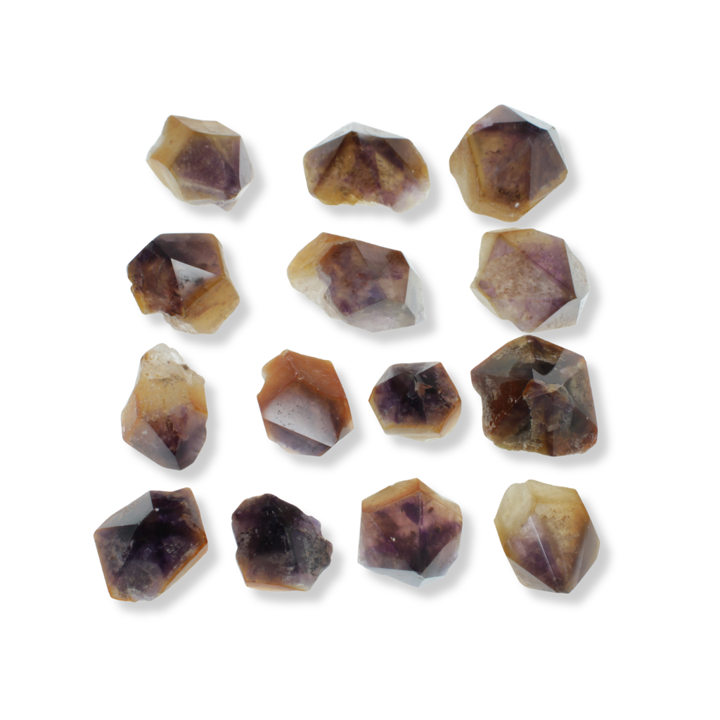 Purple Hematoide Quartz Rough Points (1kg)