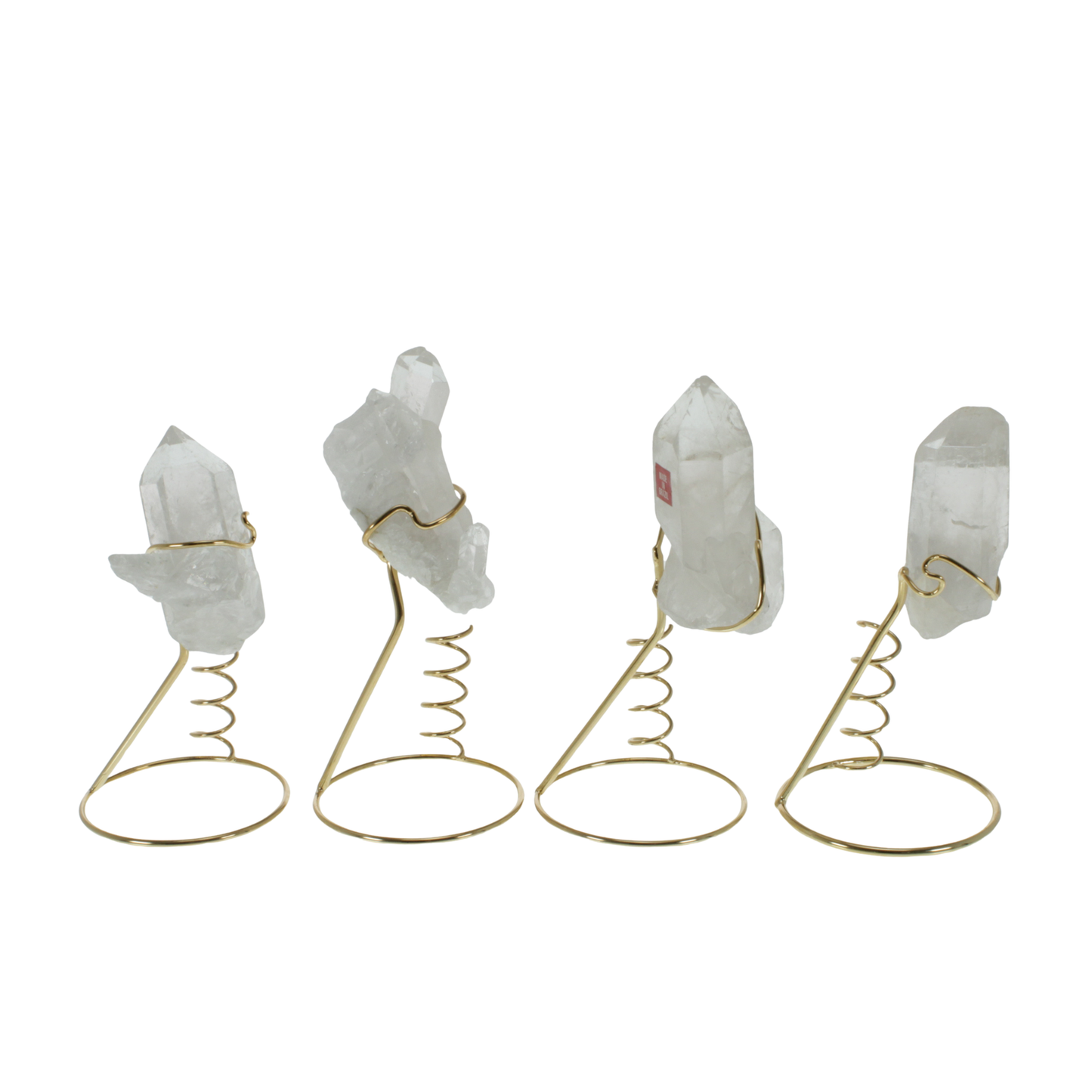 Clear Quartz Pen Holder (4pcs)