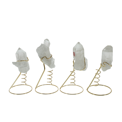 Clear Quartz Pen Holder (4pcs)