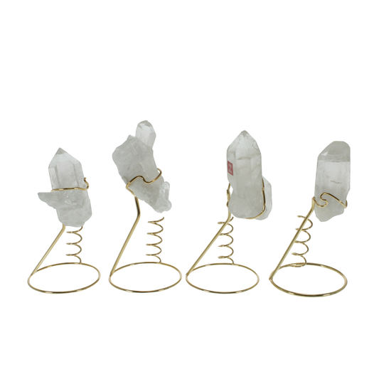 Clear Quartz Pen Holder (4pcs)