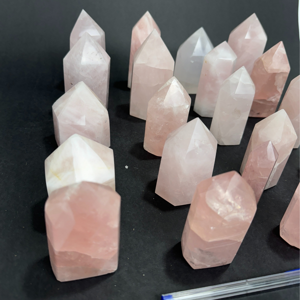 Rose Quartz Polished Points (7735) - 5.3kg