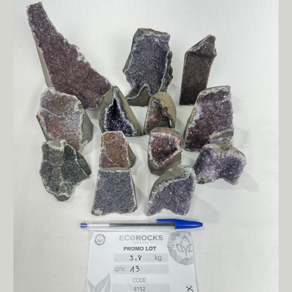 Rainbow Amethyst CutBase (8152) - 3.8kg