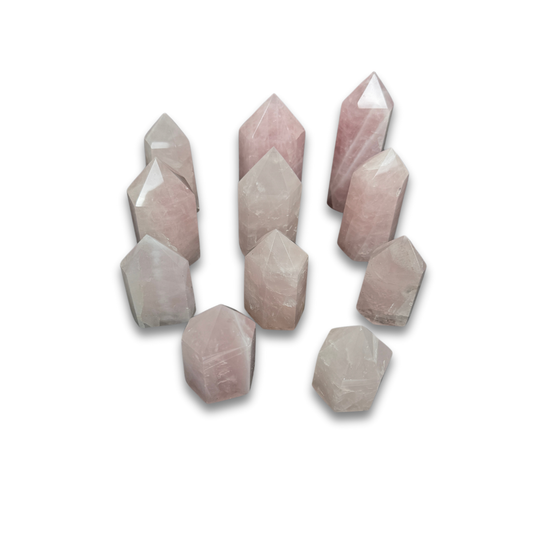 Rose Quartz Polished Points (8008) - 2.7kg